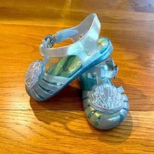 Mini Melissa sea shell sandals